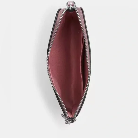 NWT Coach Boxed Corner Zip Wristlet in Signature Canvas w/Charms - Picture 3 of 9